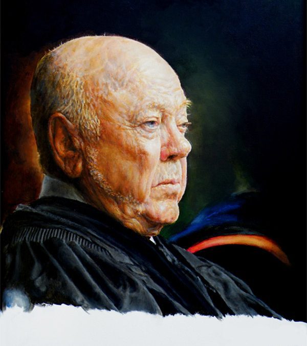 Rachel Hawkins conversation about James’  Don Tyson Portrait