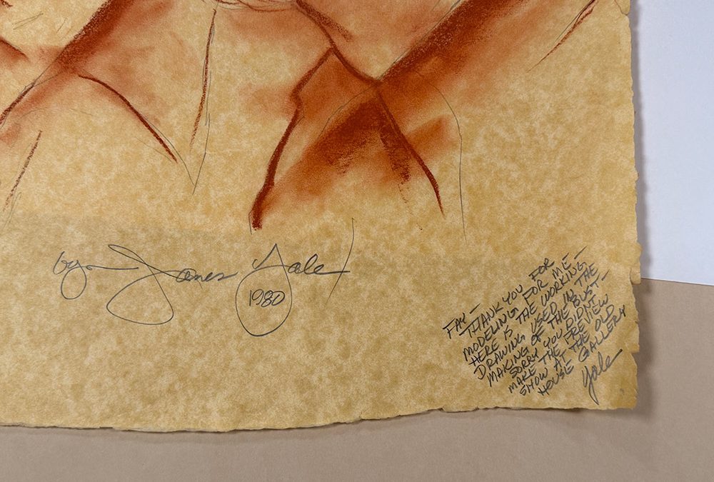 The Bust of Fay Jones and the Original Working Sketches