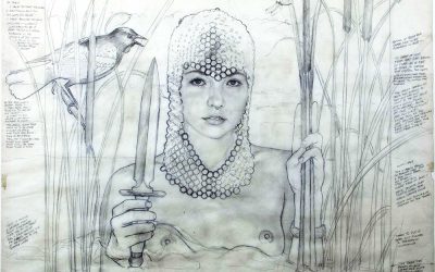 Princess of The Lake Drawing