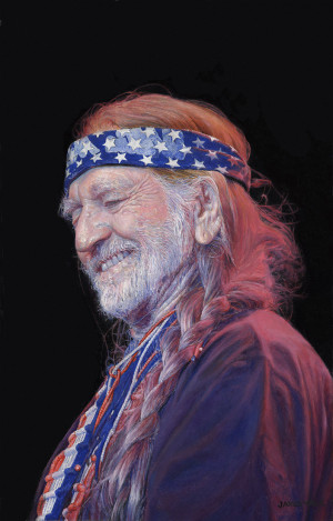 Willie Nelson Portrait