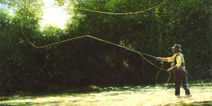 Trout Fishing the White River