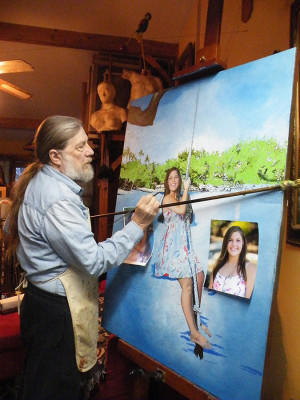 Portrait of Ashlyn in progress #2